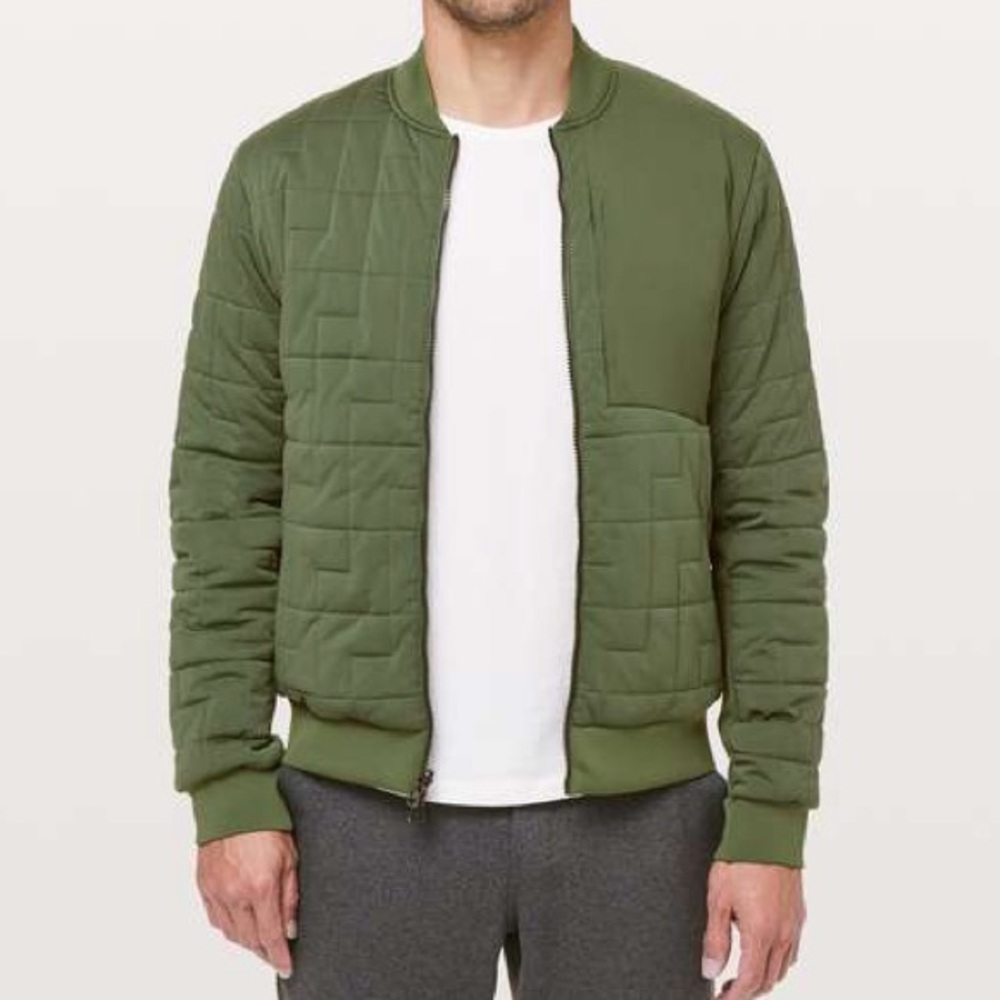 Lululemon Rival Side Reversible Bomber Jacket